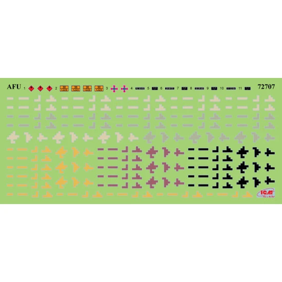 ICM 72707 - 1/72 - BM-21 Grad MLRS of the Armed Forces of Ukraine