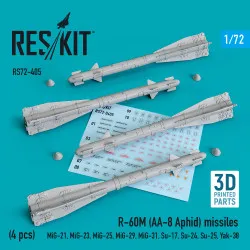 Reskit RS72-0405 1/72 AN / ALQ-119 ECMpod (medium length version) (A-7, A-10, F-4, F-16, F-105, F-111) (3D printing)