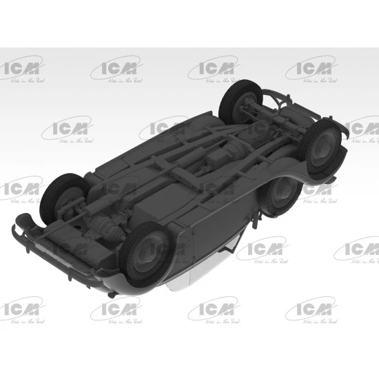 ICM 35540 - 1/35 - Typ 320 (W142) Cabriolet WWII German Staff Car