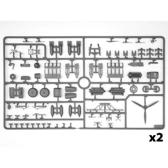 ICM 48267 - 1/48 - He 111H-8 Paravane WWII German Aircraft