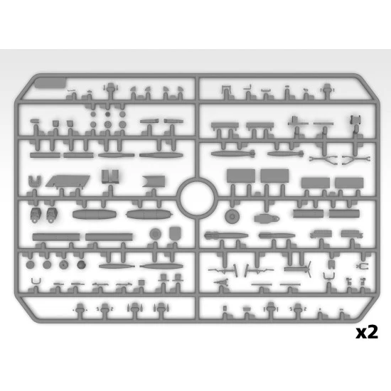 ICM 72185 - 1/72 - OV-10 Bronco US Attack Aircraft. Plastic model kit