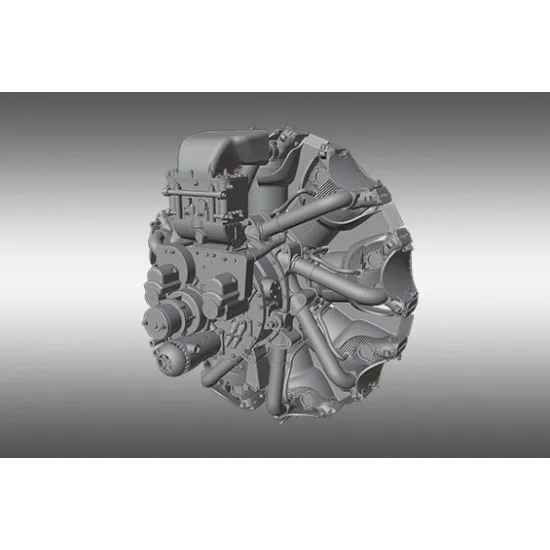 Print scale PSR32009 1/32 Shvetsov M-25 aircraft radial engine