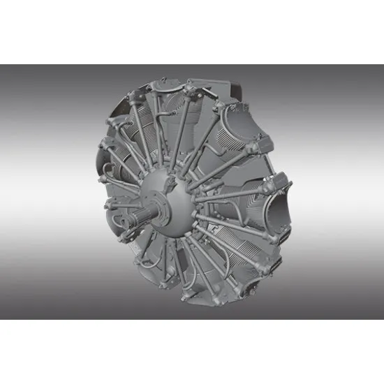 Print scale PSR32009 1/32 Shvetsov M-25 aircraft radial engine