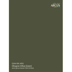 Arcus 204 Enamel Paint. Wehrmacht. RAL 6003 OlivgrÃ¼n (Olive Green) 10ml