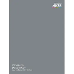 Arcus 520 Enamel paint USAF ANA 621 Dark Gull Gray Saturated color 10ml
