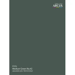 Arcus 525 Enamel paint USAF Medium Green No. 42 Saturated color 10ml