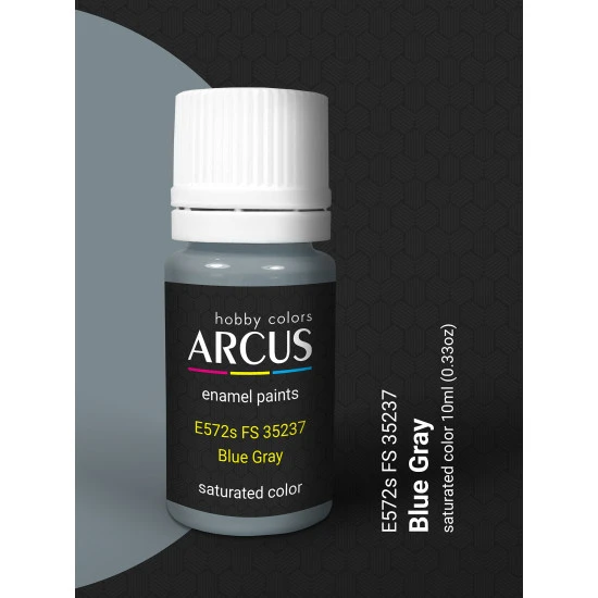 Arcus 572 Enamel paint USAF FS 35237 Blue Gray Saturated color 10ml