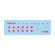Foxbot 100-007 - 1/100 - Decals Soviet Red-White Stars