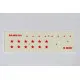 Foxbot 100-007 - 1/100 - Decals Soviet Red-White Stars