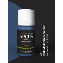 Arcus 366 Enamel paint Royal Air Force Dark Mediterranean Blue 10ml