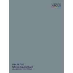Arcus 246 Enamel paint PSU Ukraine RAL 7000 FEHGRAU Squirrel Grey Saturated color 10ml