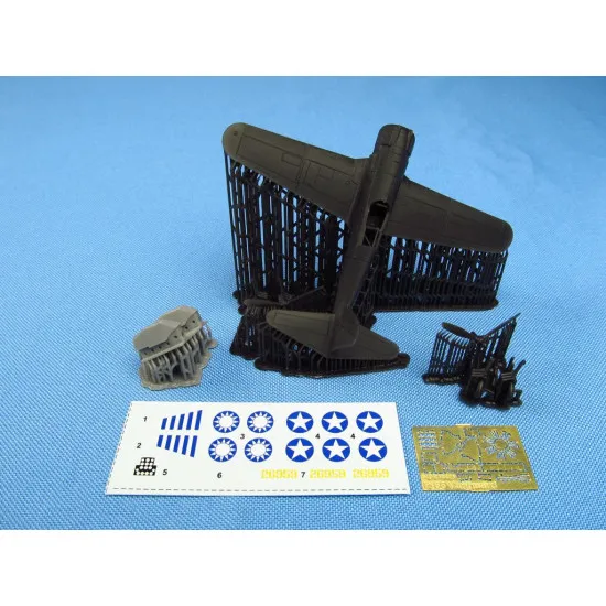 Metallic Details MDR14425 1/144 Vultee P-66 Vanguard. Aircraft model kit