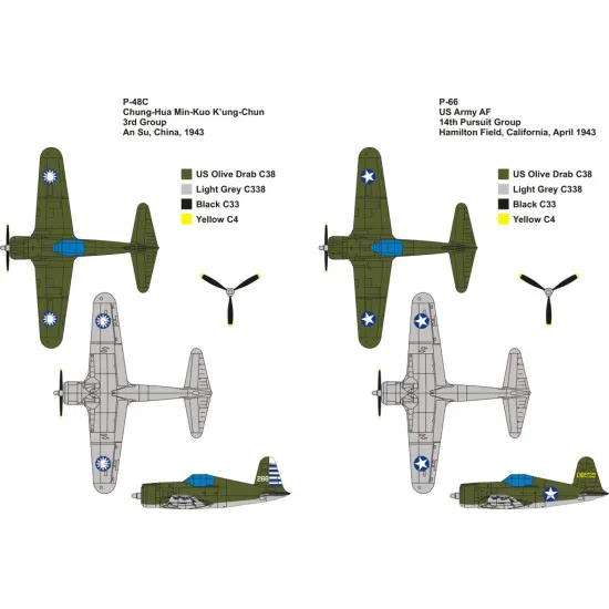Metallic Details MDR14425 1/144 Vultee P-66 Vanguard. Aircraft model kit