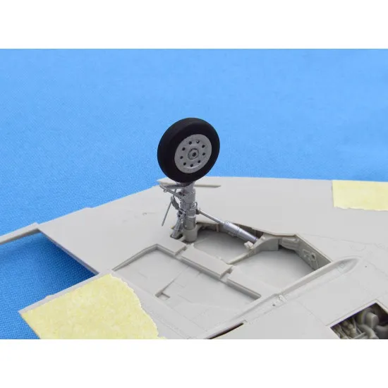 Metallic Details MDR48193 1/48 F-4B. Landing gears. Upgrade set