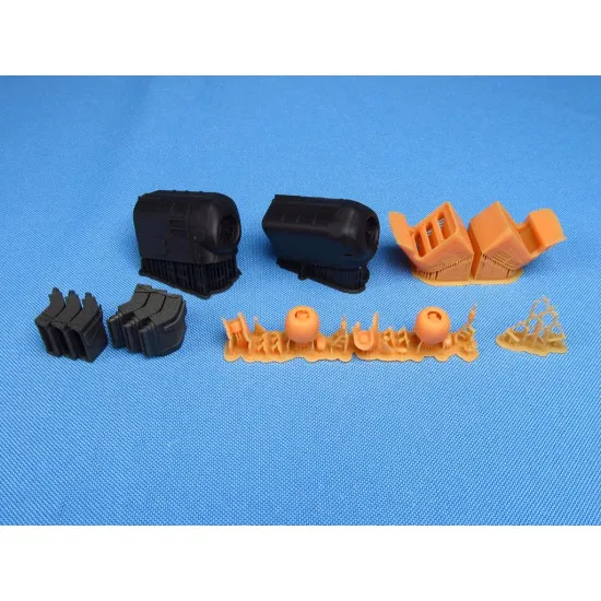 Metallic Details MDR48195 1/48 AH-64A/D Apache. Engines (Hasegawa). Upgrade set