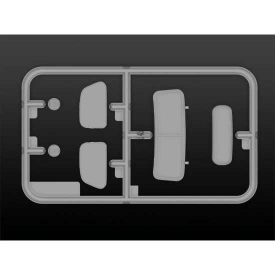 ICM 35599 - 1/35 WWII US Military Patrol. G7107 with MG M1919A4 4 figure + truck