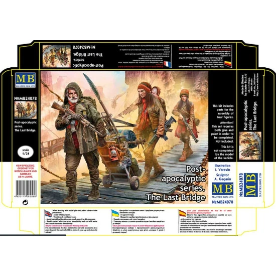 Master Box 24078 - 1/24 apocalyptic series. The Last Bridge