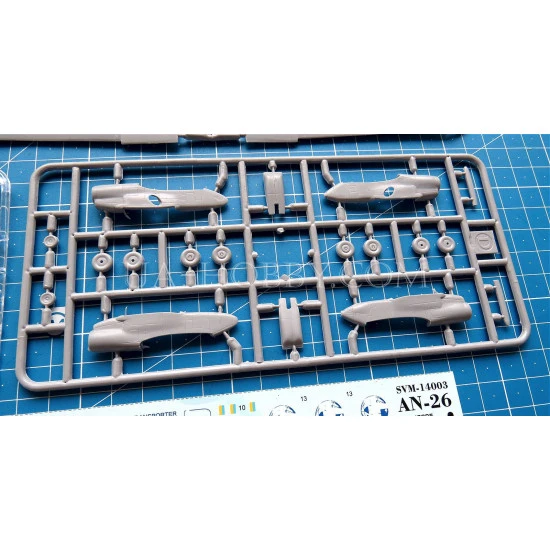 Sova Model 14003 - 1/144 - An-NATO code Curl. Plastic model kit