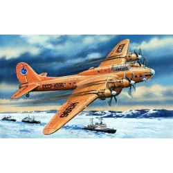 Pe-8 artic aircraft 1/72 Amodel 72155