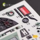 Kelik K32012 1/32 Hawker Hurricane Mk Iib Interior 3d Decal For Revell Kit