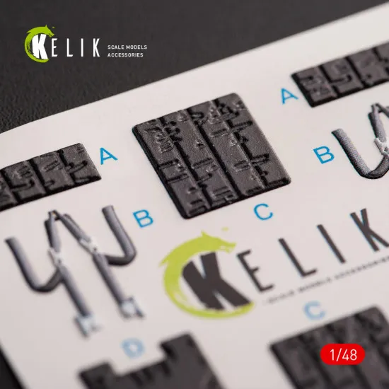 Kelik K48054 1/48 Jasdf F-2b Interior 3d Decals For Hasegawa Kit Accessories