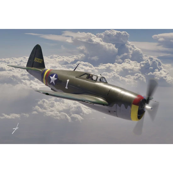 Dora Wings 48051 1/48 Republic P-47B Thunderbolt Militray aircraft