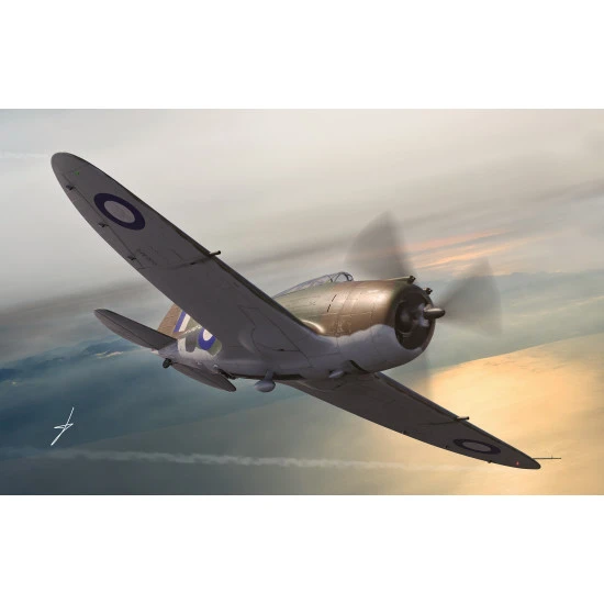 Dora Wings 72029 - 1/72 - Republic P-43 Lancer, recon Scale model kit