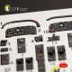 Kelik K48055 1/48 Ia-58 Pucara Interior 3d Decals For Kinetic Kit