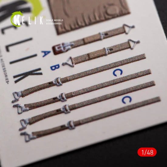 Kelik K48059 1/48 P-51h Mustang Interior 3d Decals For Modelsvit Kit Model