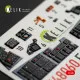 Kelik K48060 1/48 F-16e Desert Vipers Block 60 Interior 3d Decals For Kinetic Kit