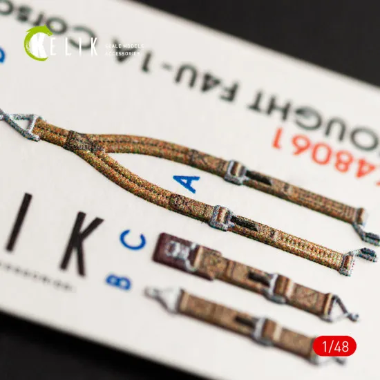 Kelik K48061 1/48 F4u-1a Corsair Interior 3d Decals For Tamiya Kit Scale Model