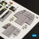 Kelik K72034 1/72 Rf-4e Phantom Ii Interior 3d Decals For Hasegawa Model Kit