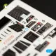 Kelik K72035 1/72 F-35a Interior 3d Decals For Hasegawa Scale Model Kit