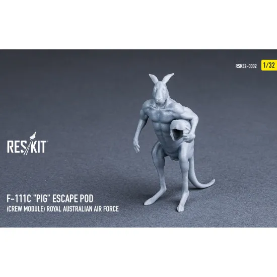 Reskit Rsk32-0002 1/32 F-111c Pig Escape Pod Crew Module Royal Australian Air Force Resin Model Kit