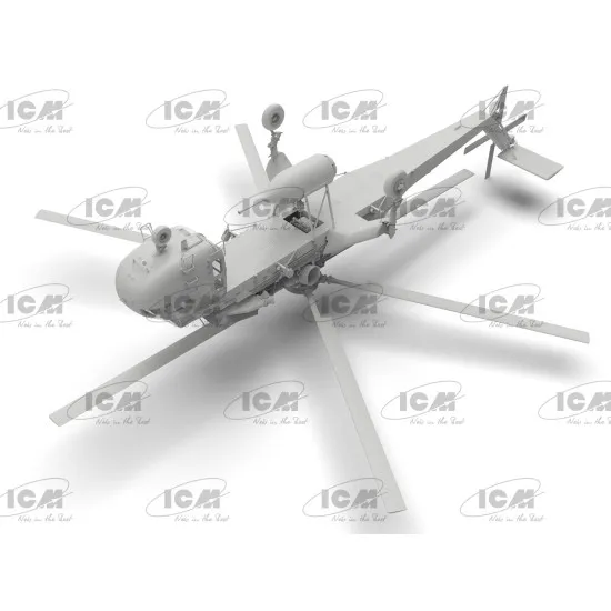 Icm 53055 1/35 Sikorsky Ch-54a Tarhe With M-121 Bomb Military Helicopter
