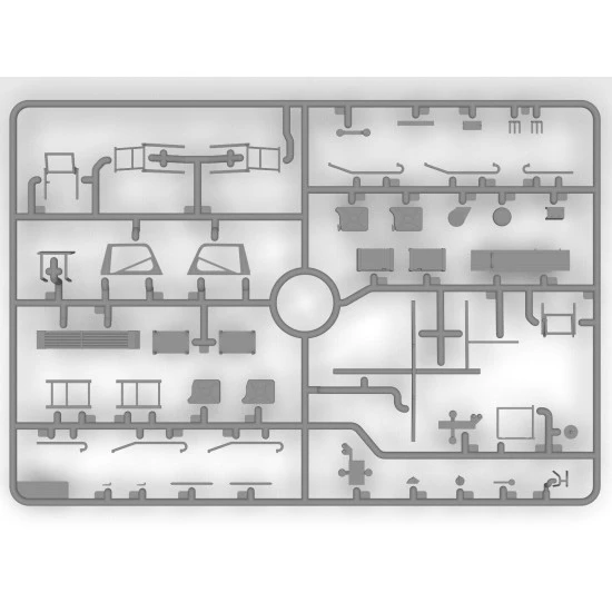 Icm 35138 1/35 Unimog S 404 Krankenwagen German Military Ambulance