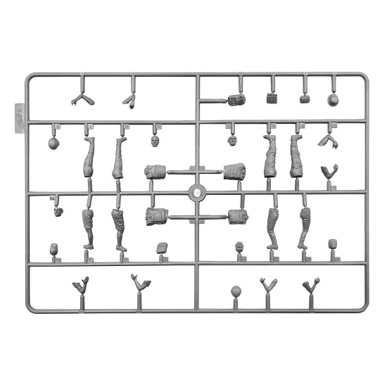 Icm 35751 1/35 Journalists In War Plastic Model Kit 4 Figures