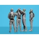 Icm 35906 1/35 Chornobyl 6 Feat Of Divers 4 Figures Plastic Model Kit Scale