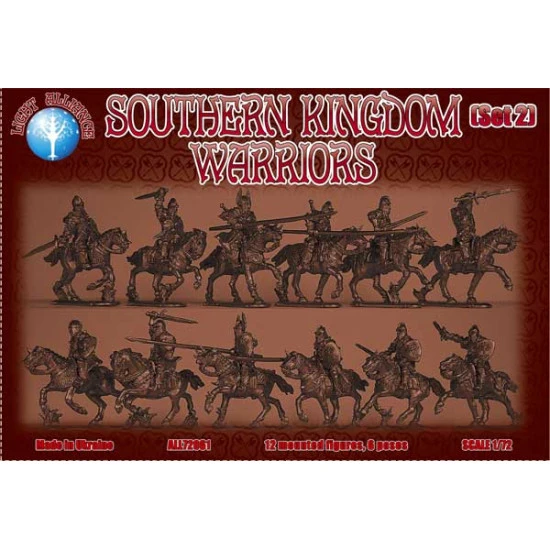 Alliance 72061 1/72 Southern Kingdom Warriors Set 2 Heavy Cavalry