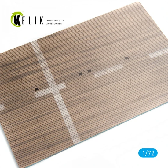 Kelik Ks72010 1/72 Ijn Tayho Armoured Aircraft Carriers 1941 Base Acrylic 3 Mm 280 X 180 Mm 170 G