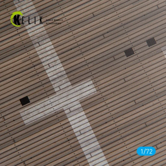 Kelik Ks72010 1/72 Ijn Tayho Armoured Aircraft Carriers 1941 Base Acrylic 3 Mm 280 X 180 Mm 170 G