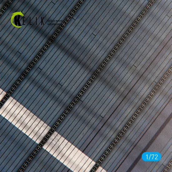 Kelik Ks72011 1/72 Cv-16 Lexington Us Strike Aircraft Carrier Base Acrylic 3 Mm 280 X 180 Mm 170 G