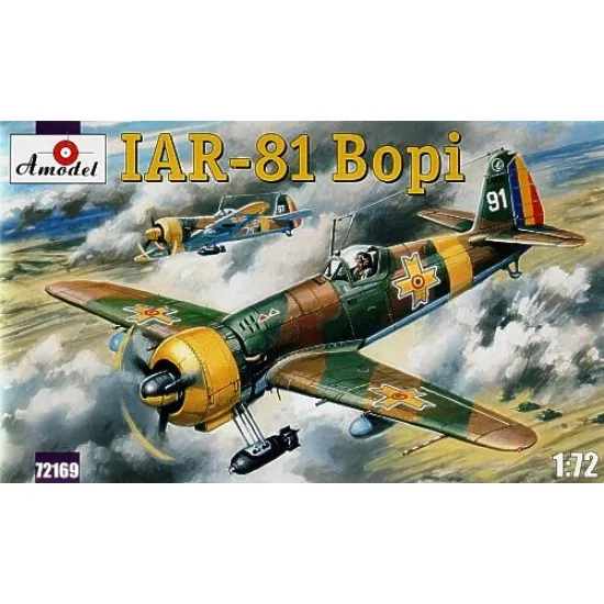 IAR-81 'Bopi' Romanian fighter 1/72 Amodel 72169