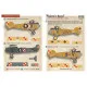 Print Scale 48-250 1/48 Decal For Adams Head On The Wings Of The Great War Part 1
