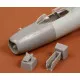 Sbs 48034 1/48 Mig-19pm Correct Nose For Trumpeter Kit Resin Model Kit