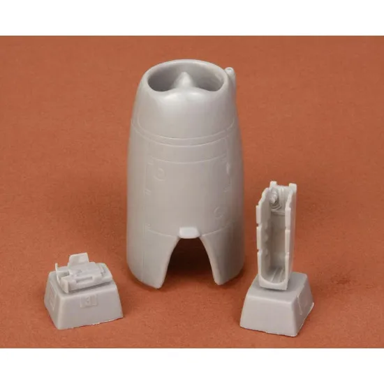 Sbs 48034 1/48 Mig-19pm Correct Nose For Trumpeter Kit Resin Model Kit
