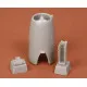 Sbs 48034 1/48 Mig-19pm Correct Nose For Trumpeter Kit Resin Model Kit