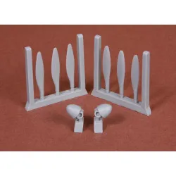 Sbs 48065 1/48 Bristol Blenheim Propeller Set W/ Finnish Vl Spinner Resin Model