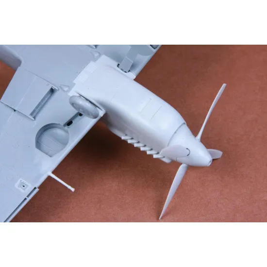 Sbs 48074 1/48 Hispano Ha-1112 M1l Buchon Movie Star Resin Model Kit And Decal