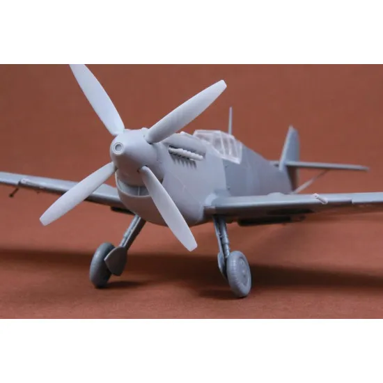 Sbs 48074 1/48 Hispano Ha-1112 M1l Buchon Movie Star Resin Model Kit And Decal